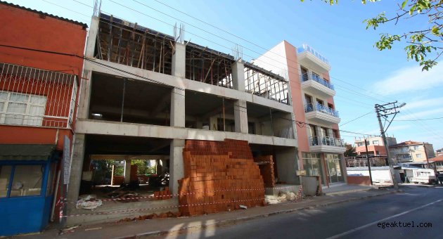6. kültür merkezi inşaatı yükseliyor
