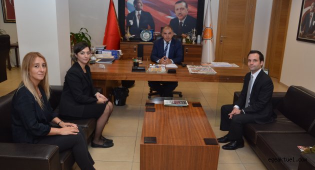  ABD Büyükelçiliğinden Delican’a ziyaret