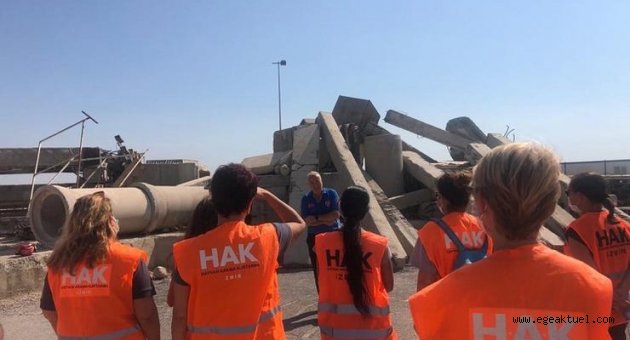 Afet bilinci ve hayvan kurtarma teknikleri anlatıldı