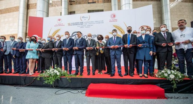 Agroexpo 16. kez açıldı