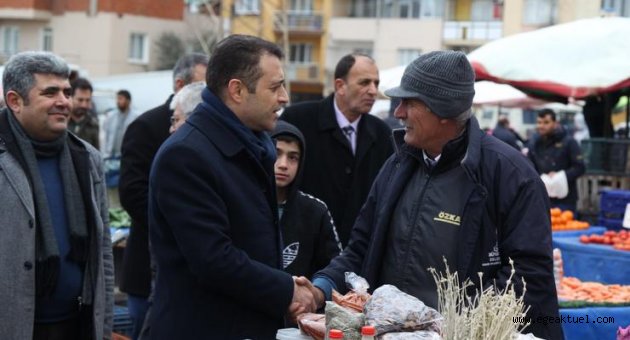 AK Parti Buca Belediye Başkan Adayı Mustafa Arslan'dan yeni model kapalı pazaryeri sözü