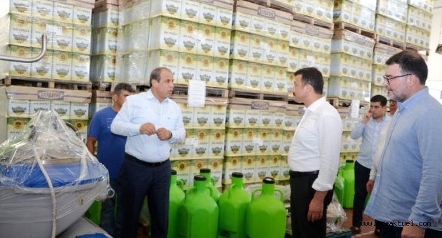 AK Parti’li Dağ’dan fabrika ziyaretleri 