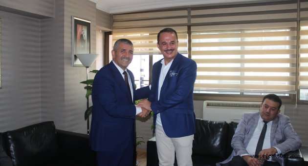 AK Parti’li Şengül, MHP’li Şahin’i ziyaret etti