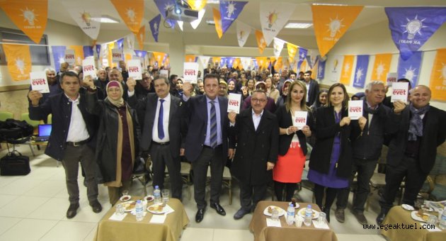 AK Parti Menderes Referandum Startını Verdi