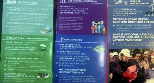 AK Parti'den İzmir'e özel broşür