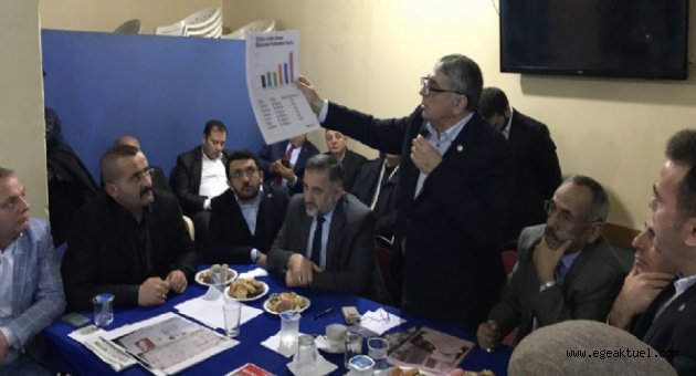AK Partili Kalkan İzmir'in dört bir yanında 'evet’i anlatıyor