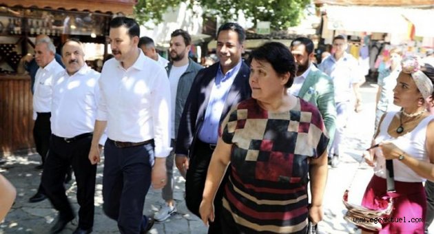 AK Partili Kaya'ya Şirince teşekkürü