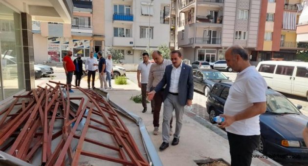 AK Partili Kırkpınar’dan Kemalpaşa ve Kiraz’a geçmiş olsun ziyareti