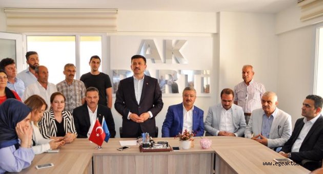 AK Partili vekillerden Aliağa çıkarması