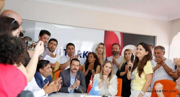 AK Partili vekillerden teşekkür turu