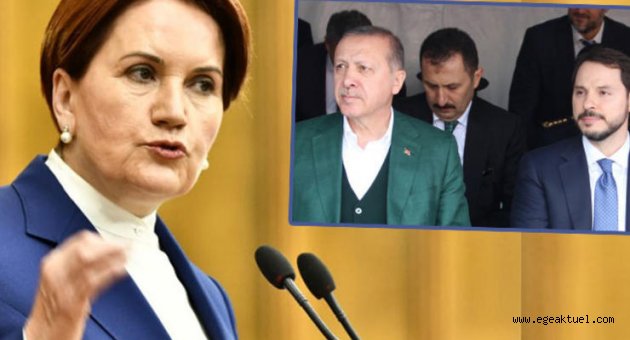 Akşener'den Erdoğan ve damadına koronavirüs sorusu
