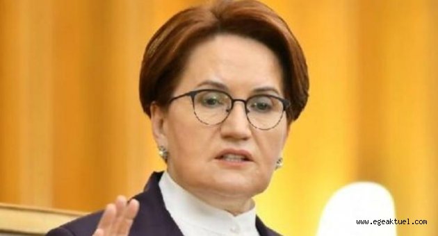 Akşener'den Erdoğan'a tepki