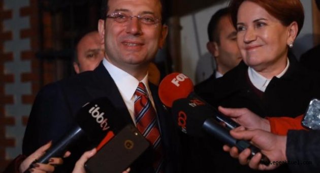 Akşener'den İmamoğlu mesaj