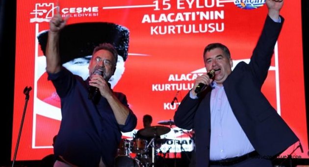 Alaçatı’nın Kurtuluşu’nun 97. yılı coşkuyla kutlandı.