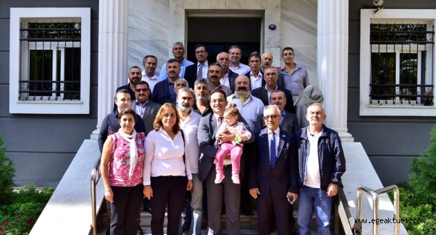 Alevi derneklerinden Başkan Atila’ya teşekkür ziyareti