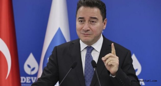 Ali Babacan'dan ittifaka yeşil ışık