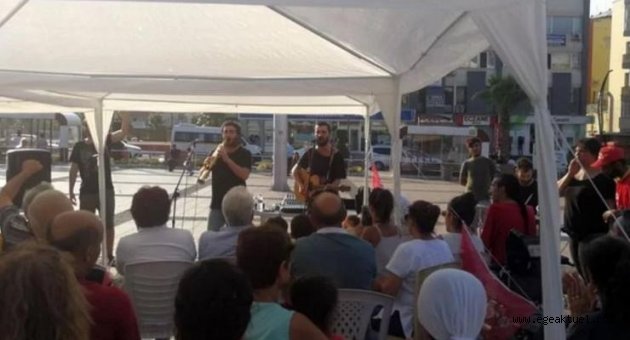Aliağa Belediyesi işçilerine destek