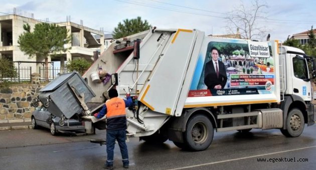 Aliağa’da 38 bin ton evsel atık toplandı
