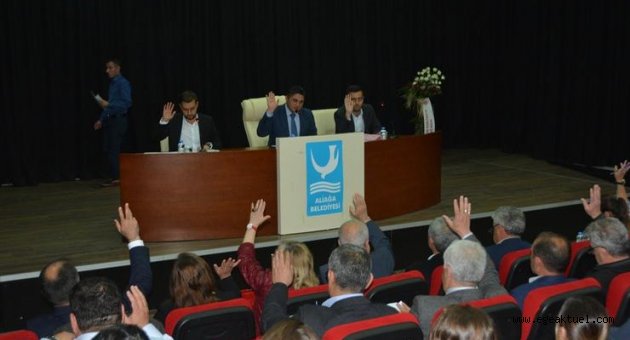 Aliağa’da ilk meclis toplandı 