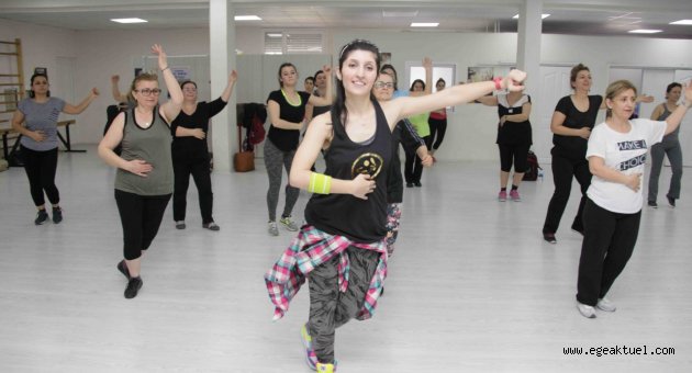 Altın kızlar Zumba’yı çok sevdi!