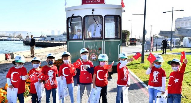Anaokulu öğrencilerine bayram hediyesi