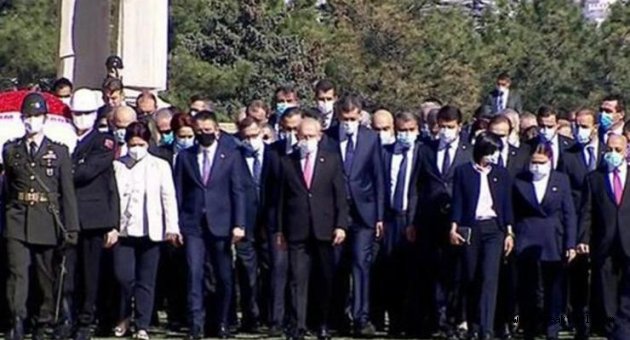 Anıtkabir'de 23 Nisan töreni