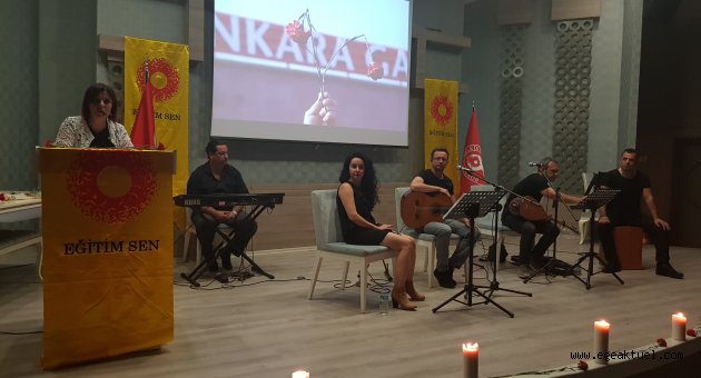 Ankara Garı katliamı etkinliği düzenlendi