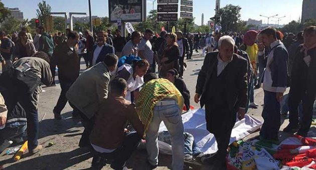 Ankara'da miting öncesi patlama !