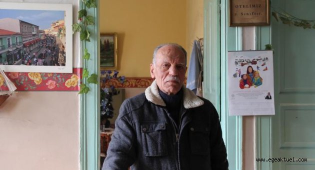 Asırlık otel evsizlere yuva oldu
