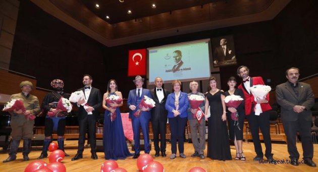 Atatürk için sanat dolu anma gecesi