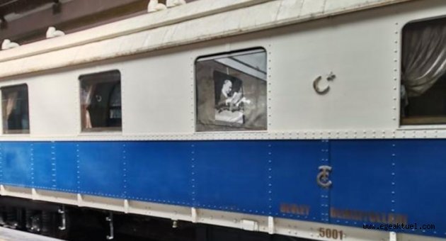 Atatürk vagonunu önce taşıdılar şimdi de ziyarete kapattılar