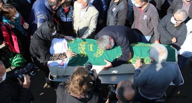 Ayda'nın annesi son yolculuğuna uğurlandı