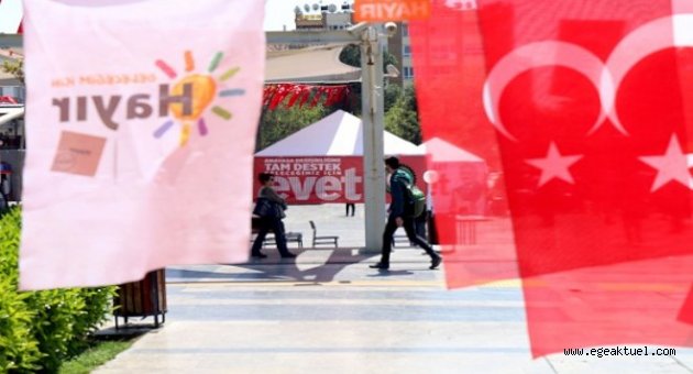 Aydın'da ülkeye örnek referandum meydanı