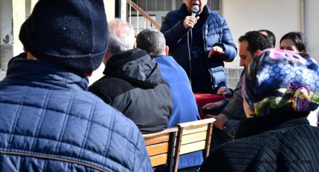 Aziz Kocaoğlu Urla'da: "Belediye başkanlığı mesuliyet isteyen bir iştir"
