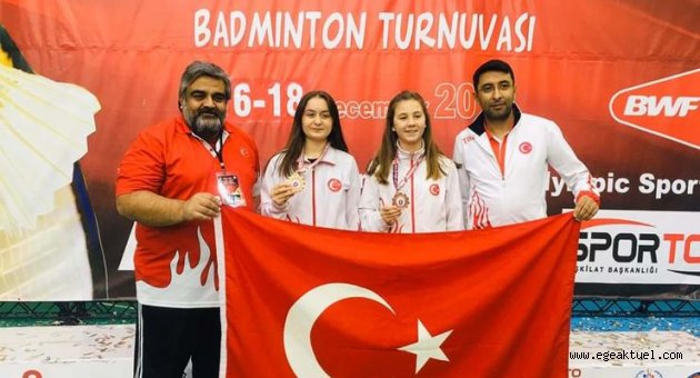 Badmintonda bronz madalya ve çeyrek final başarısı