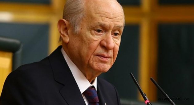  Bahçeli'den CHP'ye İzmir depremi tepkisi