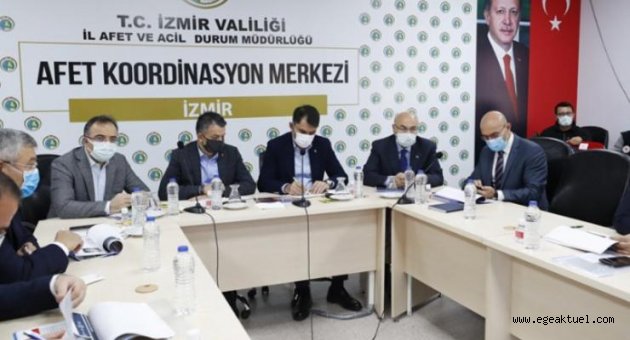 Bakan Kurum: Binaları az hasarlı olanlar evlerine girebilir
