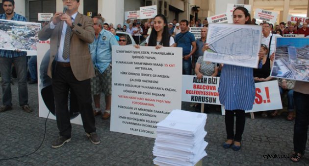 Balçovalı Arsa Mağdurları’ndan ‘Saray’a 4 bin mektup