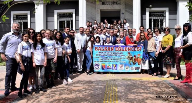 Balkan çocukları Bornova’da