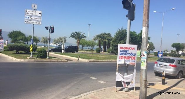 Başbakan’ın Panolarına Saldırı