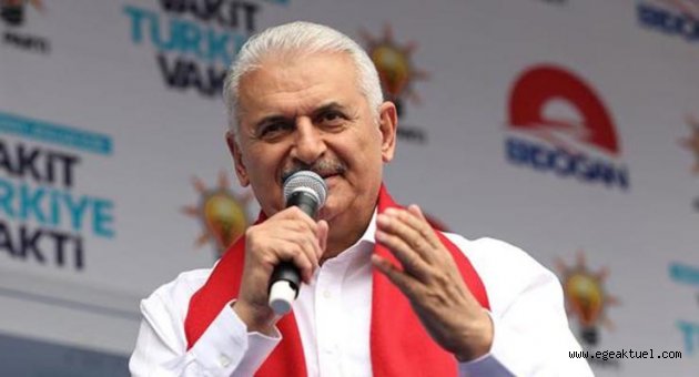 Başbakan Yıldırım bir hafta İzmir'de