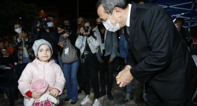 Başkan Abdül Batur’dan kira kampanyasına 10 bin lira bağış