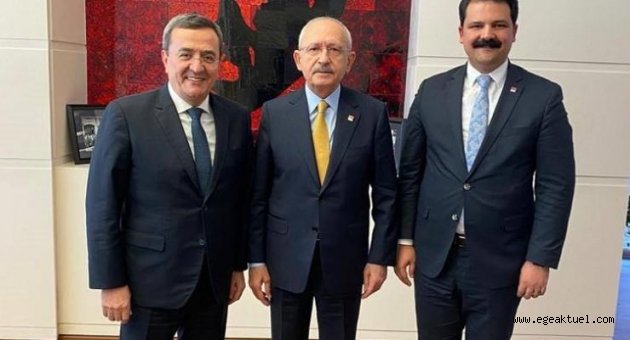 Başkan Abdül Batur'dan Kılıçdaroğlu'na ziyaret!