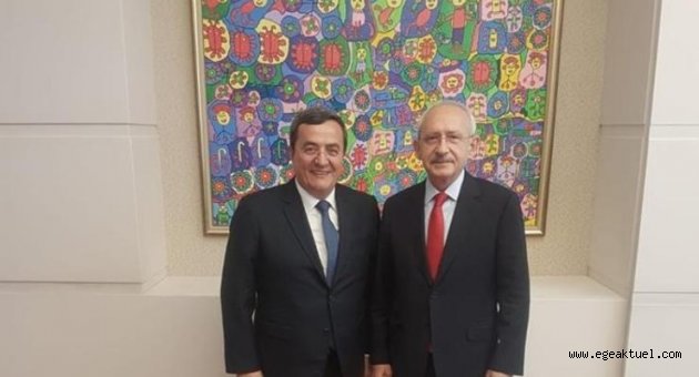 Başkan Abdül Batur'dan Kılıçdaroğlu'na ziyaret