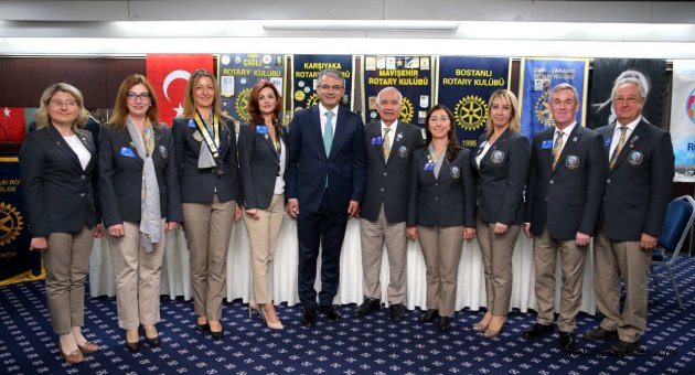 Başkan Akpınar, Rotary’lere konuk oldu