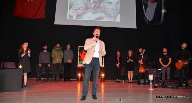Başkan Aksoy 3 fidanı şiirlerle andı