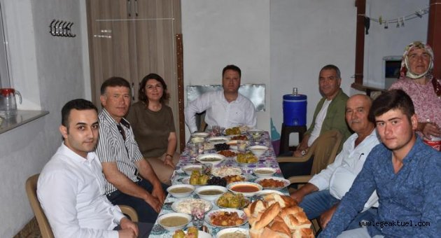 Başkan Aksoy’dan Ramazan ziyaretleri