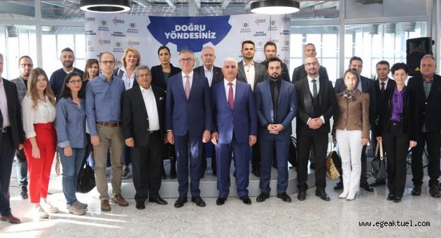 Başkan Arda, Ege Serbest Bölgesi’ndeki iş insanlarıyla buluştu