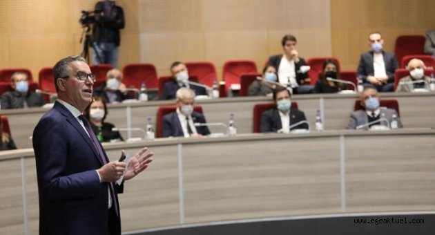Başkan Arda, parti yöneticilerine iki yıllık hizmetlerini anlattı