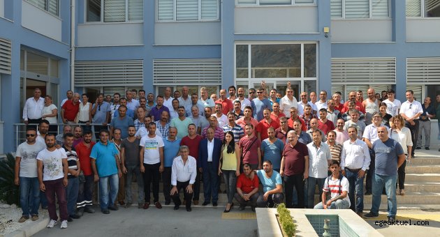 Başkan Arslan Personeliyle Bayramlaştı